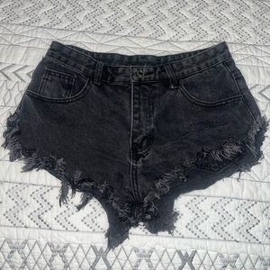 Cheeky Denim Shorts